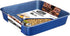 Granitestone Blue Bakeware Nonstick Square Baking Pan, Square Cake Pan, Brownie Pan Large 9.5? x 9.5? x 2? Size, Even Heat & Non-Warp Technology, Ultra Nonstick Mineral Coating, Dishwasher Safe