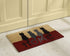 Better Trends Coir Door Mat is Strong Easy to Clean and Colorful 100 Percent Natural Coir in Vibrant Designs, 18" x 30" Rectangle, Cat