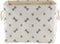 Bone Dry Pet Storage Collection Paw and Bone Print, Small Rectangle, Gray