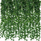 CEWOR 24 Pack 173ft Fake Vines for Hanging Decor Artificial Greenery Garland Fake Leaf Vines Hanging Plants Greenery Wall Backdrop for Home Bedroom Wedding Decoration Jungle Theme Party Supplies