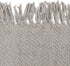 Home Soft Things Silver Throw Blanket Knitted Tweed Throw 50'' x 60'', Silver, Super Soft Cozy Warm Comfortable Breathable Throw for Living Room Chair Couch Bed Sofa Bedroom Home Décor