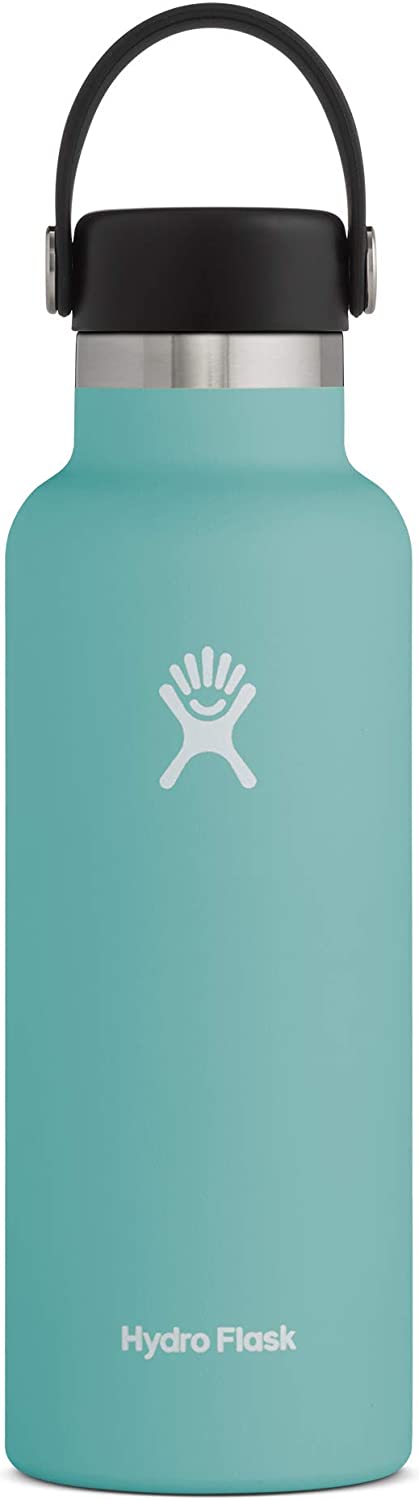 Hydro Flask Standard Mouth Flex Cap Bottle - Stainless Steel Reusable Water Bottle - Vacuum Insulated