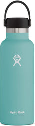 Hydro Flask Standard Mouth Flex Cap Bottle - Stainless Steel Reusable Water Bottle - Vacuum Insulated