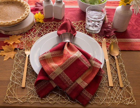 DII 14x72 Cotton Table Runner, Harvest Wheat - Perfect for Fall, Thanksgiving, Catering Events, Dinner Parties, Special Occasions or Seasonal D©cor