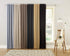 Sun Zero Nordic Theater Grade Extreme 100% Blackout Grommet Curtain Single Panel, 52" x 63", Taupe