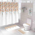 Taysta Fabric Waterproof Shower Curtain Curtains with Hooks Weeping Flower Floral Vine 72"X72" Decor Creative Home Decorative Bathroom