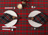 Ruth&Boaz Traditional Scottish Tartan Plaid SquareTablecloth for Famly Dinners & Christmas Parties (Red, 55"X84")