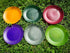 Everyday Plastic Reusable Plates BPA Free Dishwasher Safe Microwaveable set of 12 Great for Dinner Indoor Outdoor Use(Multi-color)