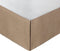 Greenland Home Burlap Bed Skirt, Natural, Full