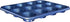 Granitestone 12 Cup Muffin Pan, Cupcake Pan Nonstick Blue Bakeware for Standard Size Muffins, 12 Cup Muffin Tin with Even Heat & Non-Warp Technology, Ultra Nonstick Mineral Coating, Dishwasher Safe