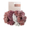 Kitsch Velvet Scrunchies for Hair | Hair Scrunchies for Women | Holiday Gift Scrunchy Hair Bands | 5 Pack (Blush/Mauve)