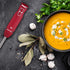 New House Kitchen Immersion Hand Blender 2 Speed Stick Mixer with Stainless Steel Shaft & Blade 300 Watts Easily Food, Mixes Sauces, Purees Soups, Smoothies, and Dips, Red