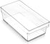 BINO | Plastic Storage Bins, Medium | THE HANDLER COLLECTION | Multi-Use Organizer Bins | Built-In Handle | BPA-Free | Pantry Organization | Home Organization | Fridge Organizer | Freezer Organizer