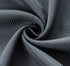Biscaynebay Textured Fabric Tablecloth 54 X 54 Inches Square, Dark Grey Water Resistant Spill Proof Tablecloths for Dining, Kitchen, Wedding and Parties, Machine Washable