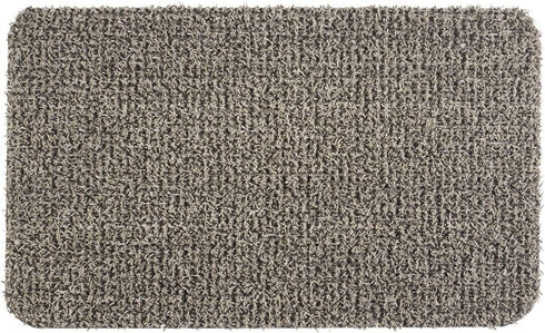 CLEAN MACHINE 10376909 High Traffic Astroturf Dirt Trapper Doormat, 17.5" x 29.5", Desert Taupe