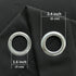 DWCN Black Thick Blackout Curtains Room Darkening Thermal Insulated Block Out Light Grommet Window Drapes for Bedroom Panel 42 x 84 Inches Long, Set of 2