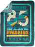 Jay Franco Stranger Things Hawkins 85 Throw Blanket - Measures 46 x 60 Inches, Kids Bedding - Fade Resistant Super Soft Fleece (Official Netflix Product)
