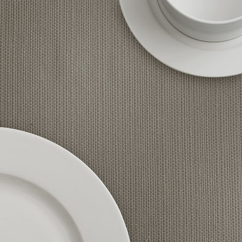 Benson Mills Textured Fabric Tablecloth (60" x 120" Rectangular, Grey)