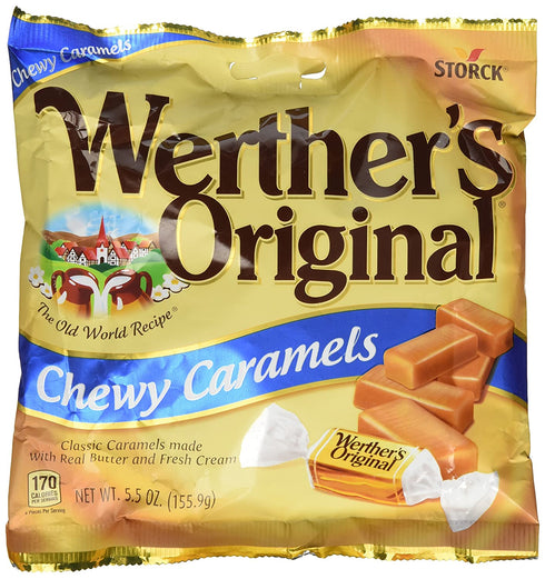 Werther's Original, Chewy Caramels 5 Ounce (2 Pack)