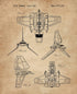 Star Vessels Gifts Under 20 - Set of 8 Wall Art Prints (8x10) for Men Boys Women Bathroom Bedroom Room Decor Movie Sci Fi Wars Comic-Con Man Cave Garage Retro Reinterpreted Studio Student Decorations