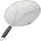 Splatter Screen for Frying Pan - Stops Almost 100% of Hot Oil Splash - X Large 15.5" Stainless Steel Grease Guard Shield and Catcher- Keeps Stove and Pans Clean & Prevents Burns When Cooking by Zulay