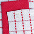 Avalon Kitchen Towels Set (Value Pack of 14) 15x25 Inch 100% Ring Spun Cotton Dish Towels Absorbent, Soft and Reusable Tea Towels, Bar Towels for Multipurpose use in Kitchen and Home (Red)