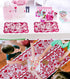 10PCS Valentines Day Decorations Table Runners Placemats Romantic Lace Heart Centerpieces Wedding Party Decor Supplies