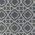 Sun Zero Barnett Trellis Blackout Grommet Curtain Panel, 40 in x 84, Gray