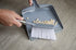 Evriholder Sophisti-Clean Stainless Steel Dustpan and Brush, Silver