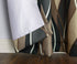 No. 918 42135 Intersect Wave Print Casual Textured Curtain Panel, Charcoal, 48" x 63"