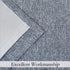 Navy Solid Moderate Blackout Curtain Heavy Linen Texture Room Darkening Window Treatment for Bedroom Noise Reducing Drapes 8 Grommets Top for Living Room with Gray Liner Navy Blue 50" x 63", 1 Piece