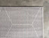 Unique Loom Trellis Frieze Collection Area Rug-Modern Morroccan Inspired Geometric Lattice Design, 2 x 3 ft, Light Gray/Ivory