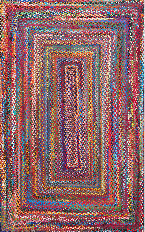 nuLOOM Tammara Hand Braided Accent Rug, 2 ft x 3 ft, Multi