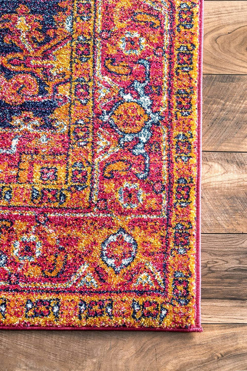 nuLOOM Persian Vonda Accent Rug, 2' x 3', Pink