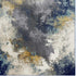 Luxe Weavers Rug Modern Area Rug - 8445 Abstract Print, Medium Pile, Blue / 2™ x 3™