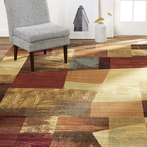 Home Dynamix Catalina Bismark Contemporary Geometric Abstract Area Rug