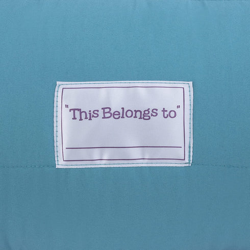 Disney Moana Feel The Waves Aqua, Coral & Violet with Pua Pig & Tropical Flowers Toddler Nap Mat, Aqua, Orange, Purple, White