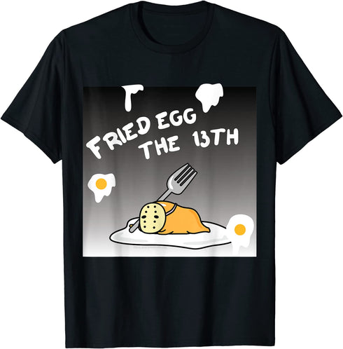 Gudetama Fried Egg the 13th Halloween Tee Shirt