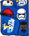 Jay Franco Star Wars Fly Boy Throw Blanket, Blue