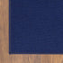 Sweet Home Stores Sweethome Collection Solid Design Rubberback Runner Rug, 2'3" x 6', Navy