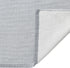 Amazon Brand Rivet Casual Striped 100% Cotton Bath Towel, Hand Towel, and Washcloth, Blue
