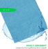 Microfiber Cleaning Cloth, 50 Pack 12 x 16 - for Kitchen, Car, Super Absorbent Cloths - Polishing Shop Rags with Streak Free Finish for Indoor, Outdoor Surfaces - Premium Dusting Huck Towels