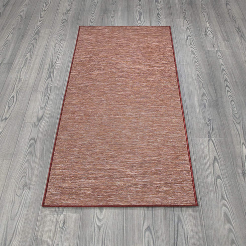 Sweet Home Stores Reversible Indoor/Outdoor Runner Rug, 2' x 5', Red