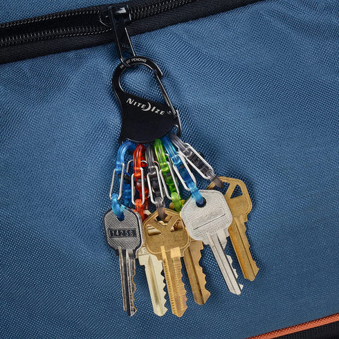 Nite Ize Keyrack, Stainless Steel Carabiner Key Chain