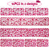 10PCS Valentines Day Decorations Table Runners Placemats Romantic Lace Heart Centerpieces Wedding Party Decor Supplies