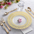 Stock Your Home 125 Disposable Heavy Duty Plastic Forks, Fancy Plastic Silverware Looks Like Real Cutlery - Utensils Perfect for Catering Events, Restaurants, Parties and Weddings (Gold)