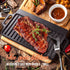 Cast Iron Griddle Plate 13 x 8 inch | Reversible Cast Iron Grill / Griddle Pan | Double Sided Stove Top Griddle On Single Burner | Pre-Seasoned Small Cast Iron Griddle 1 Piece
