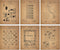 Board Games Patent Wall Art Prints - Set of 6 Vintage Family Board Games Photos