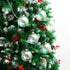 Joiedomi 12 Pcs 80mm/ 3.15'' Christmas Ball Ornaments Set with Chrome Effect, Shatterproof Christmas Ball Ornaments Clear Plastic Ornaments for Christmas Holiday, Party Decorations, Tree Ornaments