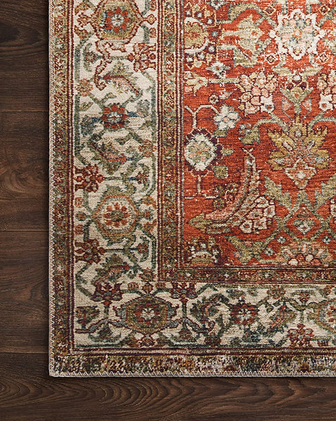 Loloi II Layla Collection LAY-05 Ocean / Multi, Traditional 2'-3" x 3'-9" Accent Rug